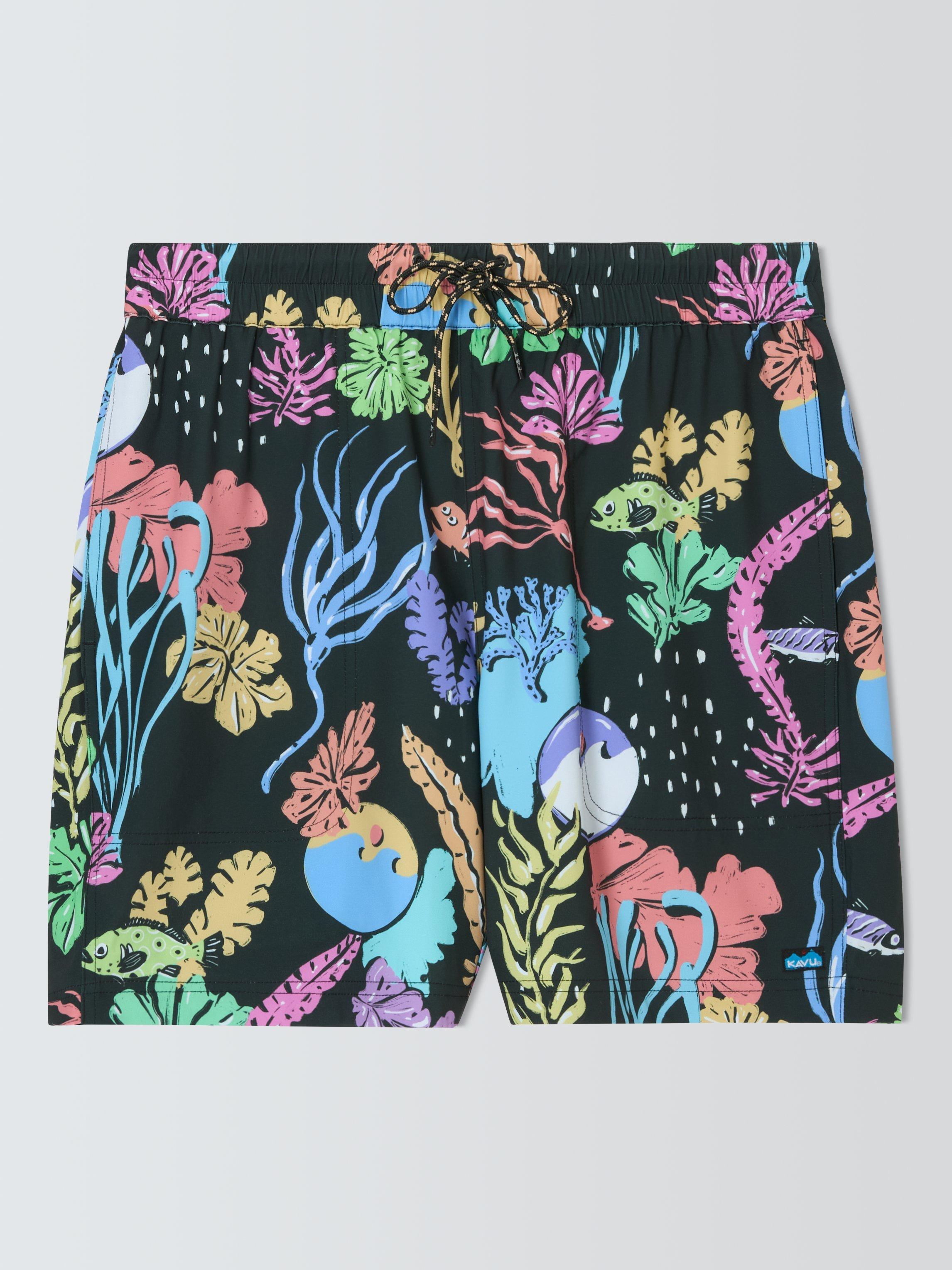 Product image 4 of 6, which shows KAVU Costa Swim Shorts, Sea Salad, L