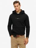 Superdry Plain Hoodie, Black