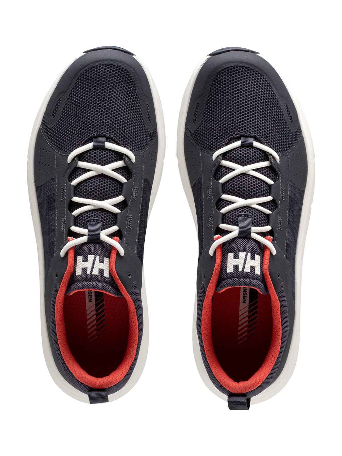 Product image 5 of 5, which shows Helly Hansen Ahiga	Evo 5 Sailing Shoes, Navy/Alert Red, 7
