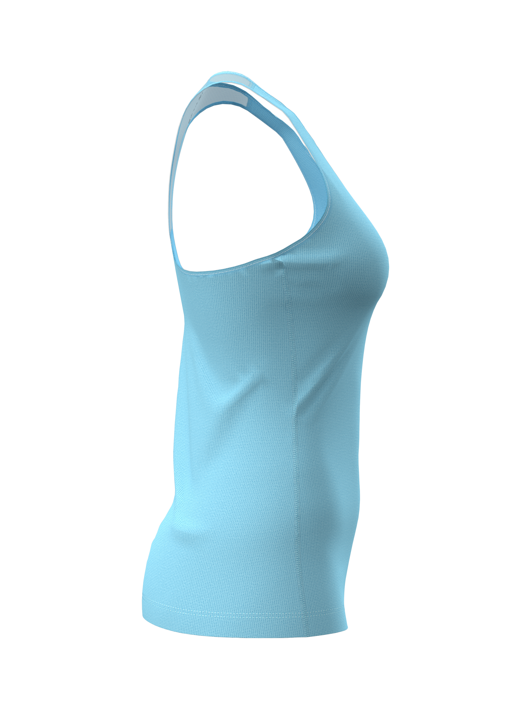 Product image 3 of 4, which shows Under Armour Women's Tech Tank Top, Stream / White, S