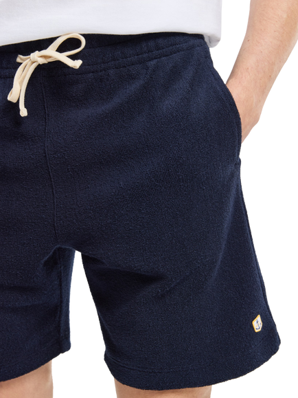 Armor Lux Cotton Shorts - view 2, Marine Deep