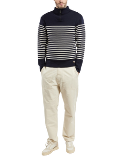 Armor Lux Canvas Trousers, Oyster Clair, Oyster Clair