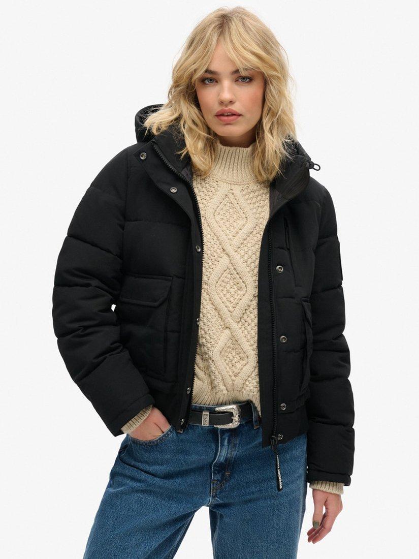 Superdry Everest Hooded Padded Bomber Jacket