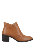 Hush Puppies Waverly Leather Studded Ankle Boots, Tan