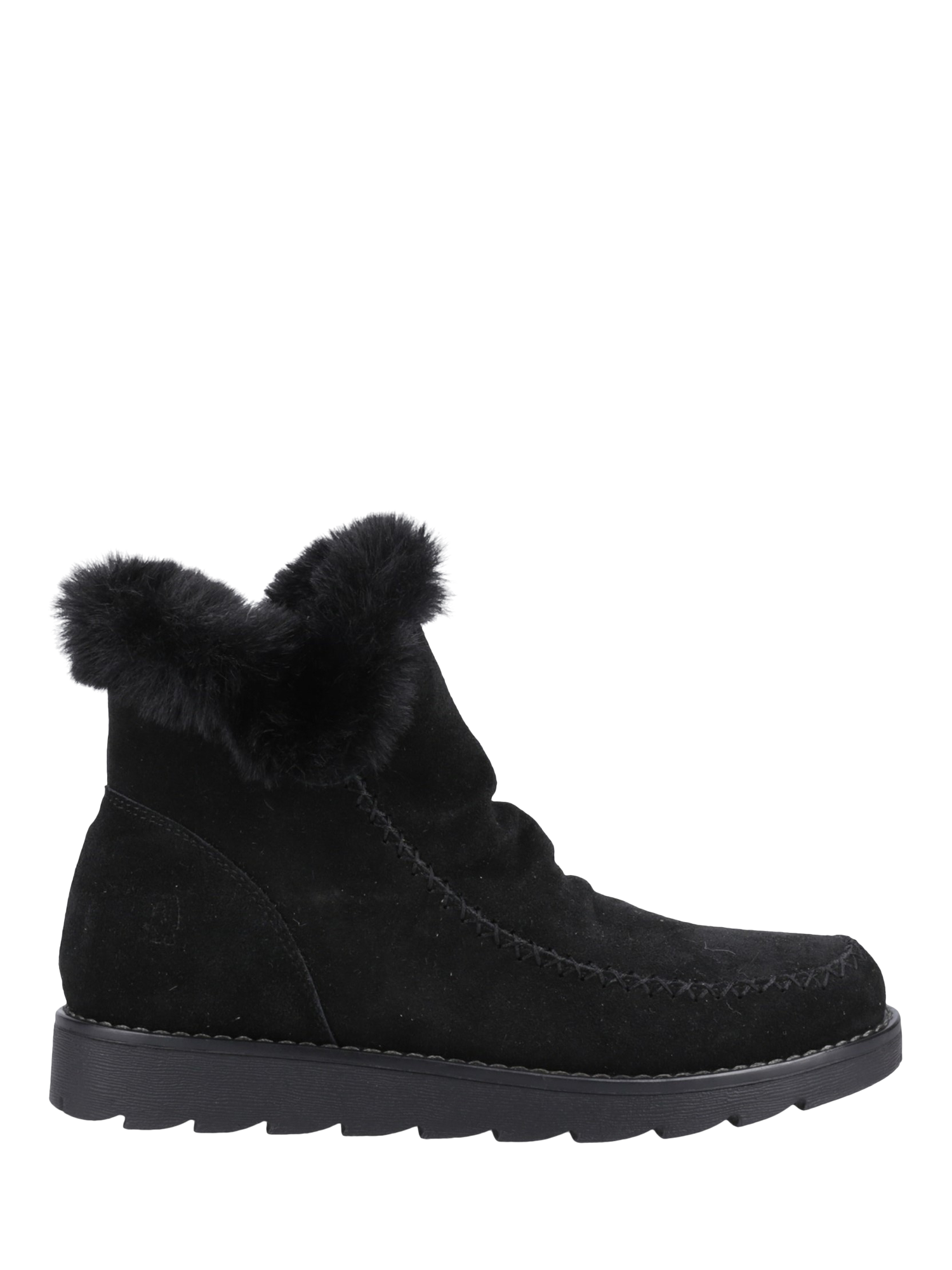 Hush Puppies Moira Suede Ankle Boots, Black
