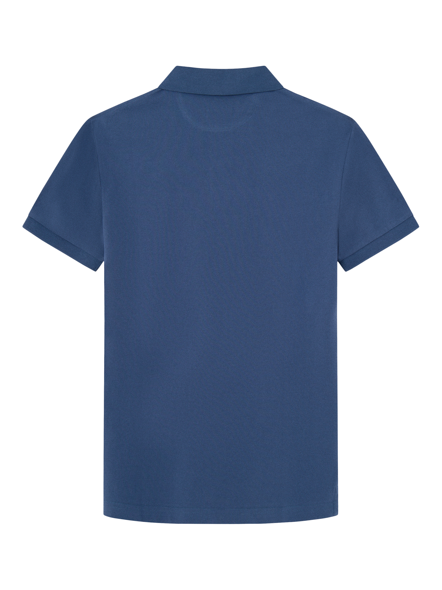 Product image 7 of 7, which shows Hackett London Cotton Pique Slim Fit Polo Shirt, Marine Blue, XS