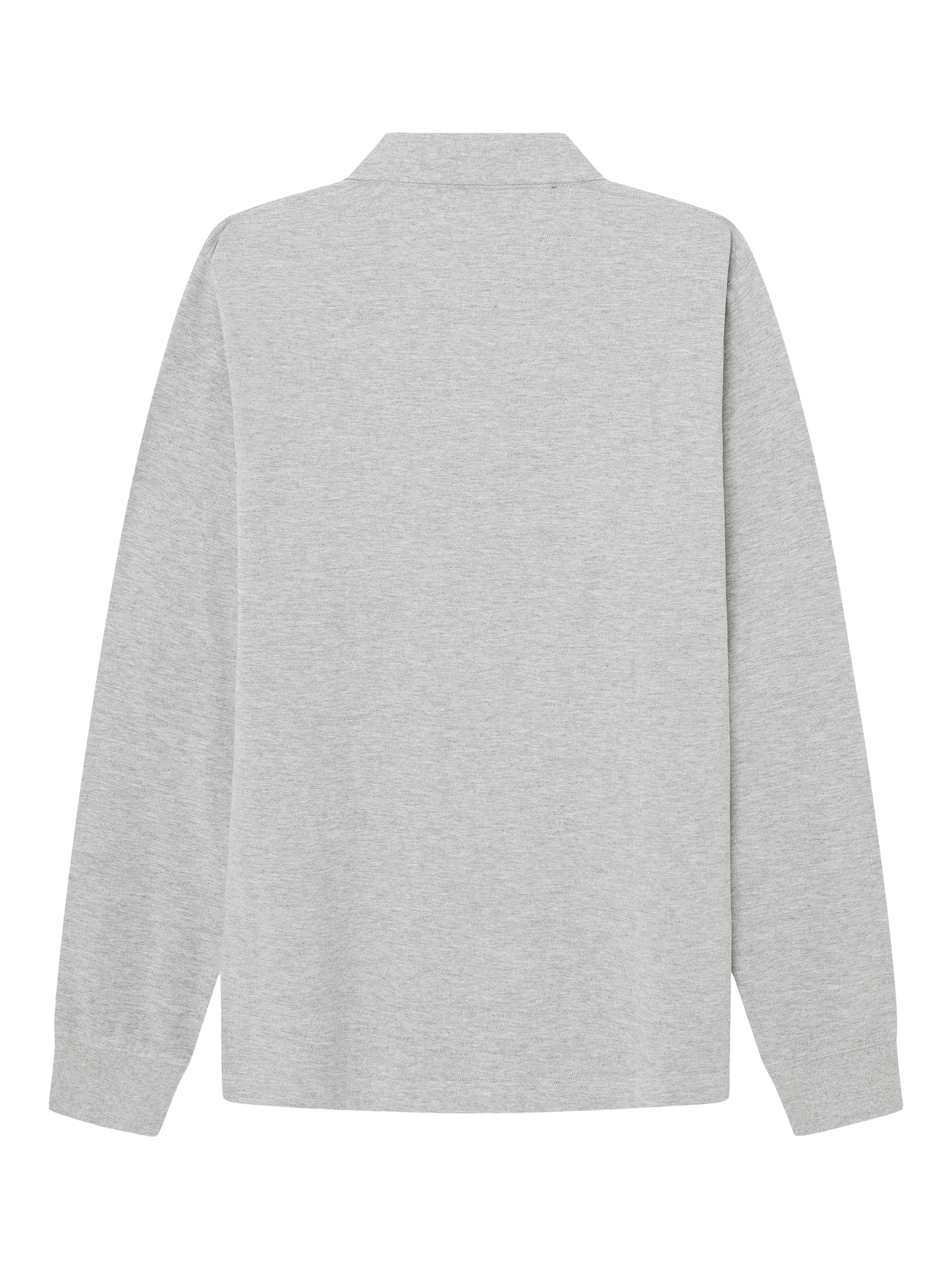 Product image 5 of 7, which shows Hackett London Cotton Pique Slim Fit Polo Shirt, Light Grey Marl, L