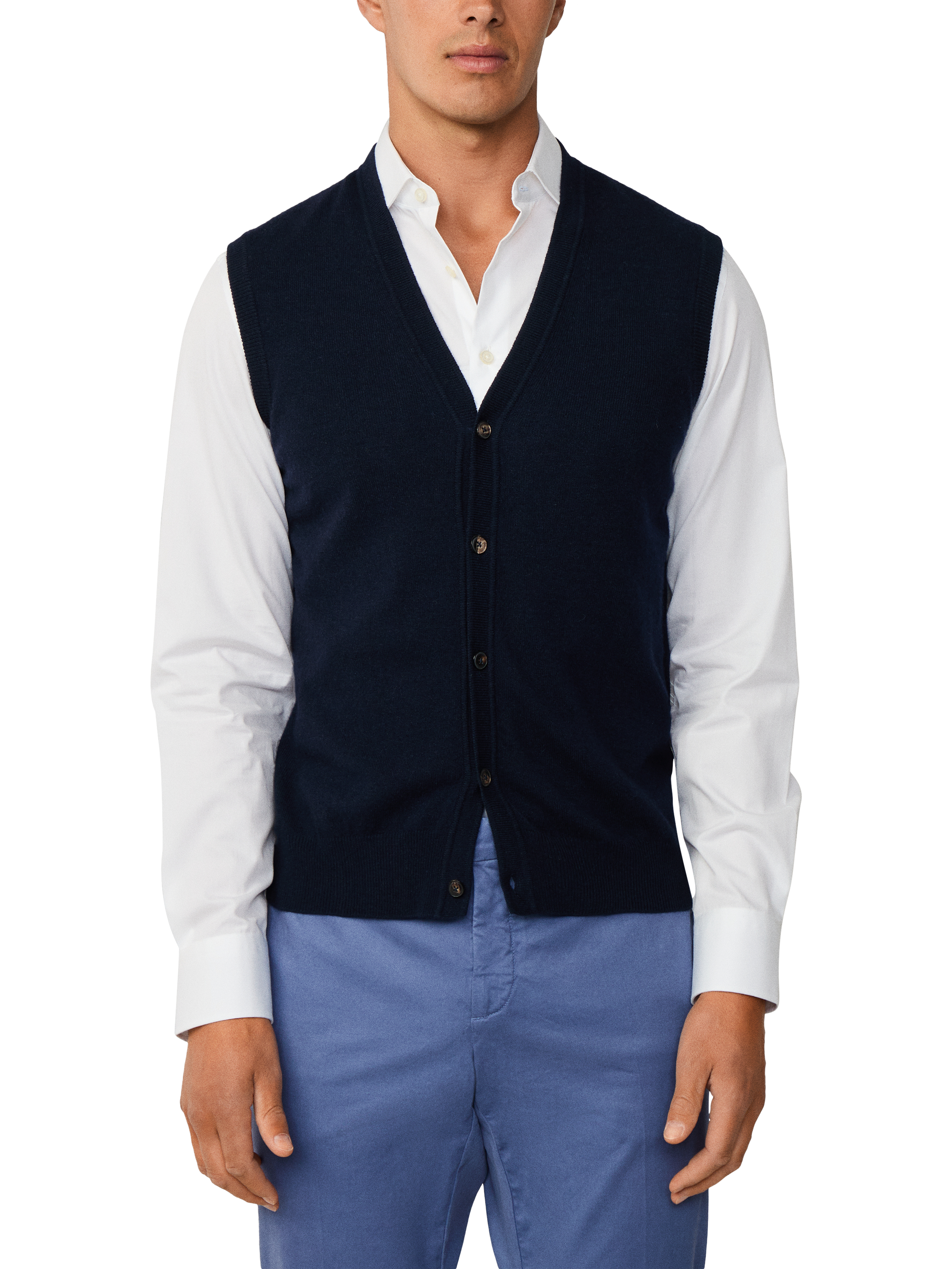 Hackett London Light Padded Gilet, Black