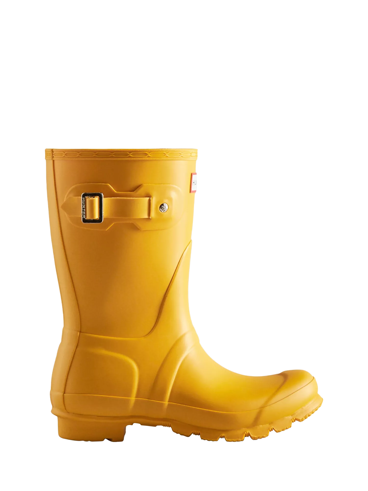 Hunter Original Short Wellington Boots Yellow