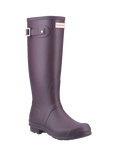 Hunter Original Tall Wellington Boots, Black/Grape
