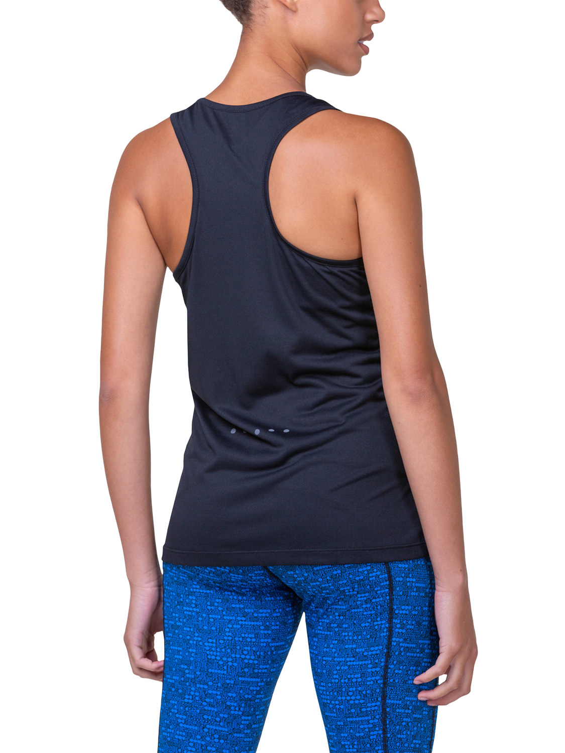Product image 2 of 4, which shows Ronhill Women's Running Vest, Black/Bright White, 12