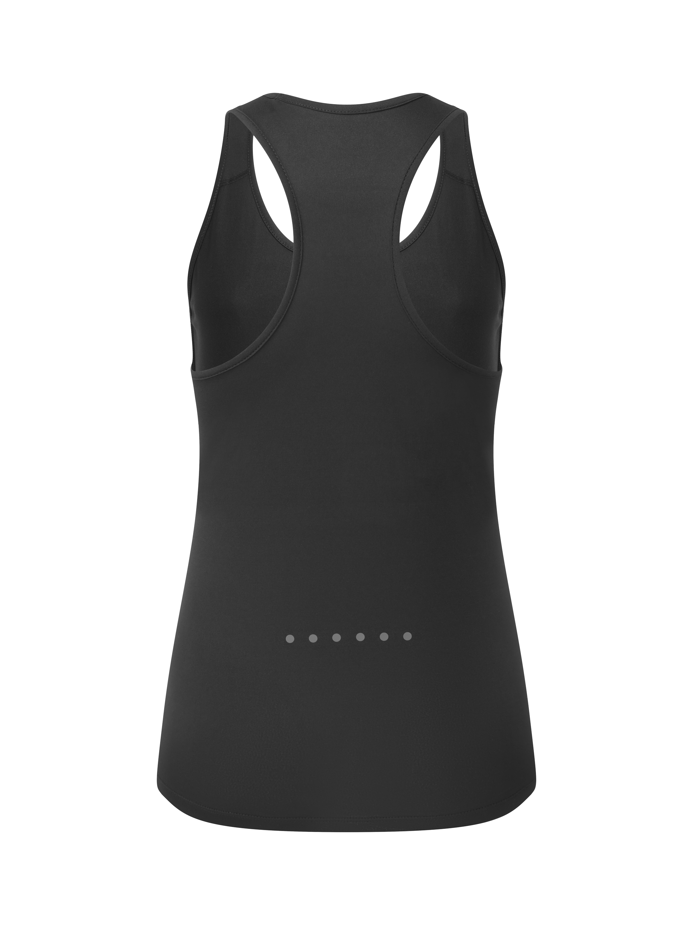 Product image 4 of 4, which shows Ronhill Women's Running Vest, Black/Bright White, 12