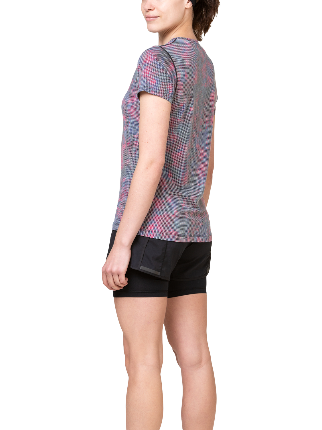Product image 2 of 10, which shows Ronhill Women's Tech Golden Hour T-Shirt, Multi Daydream, 10