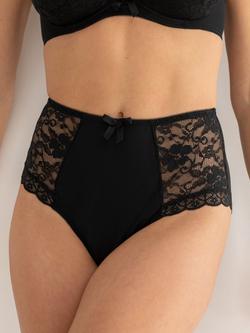 Pour Moi Rebel High Waist Knickers, Black - view 2, Black