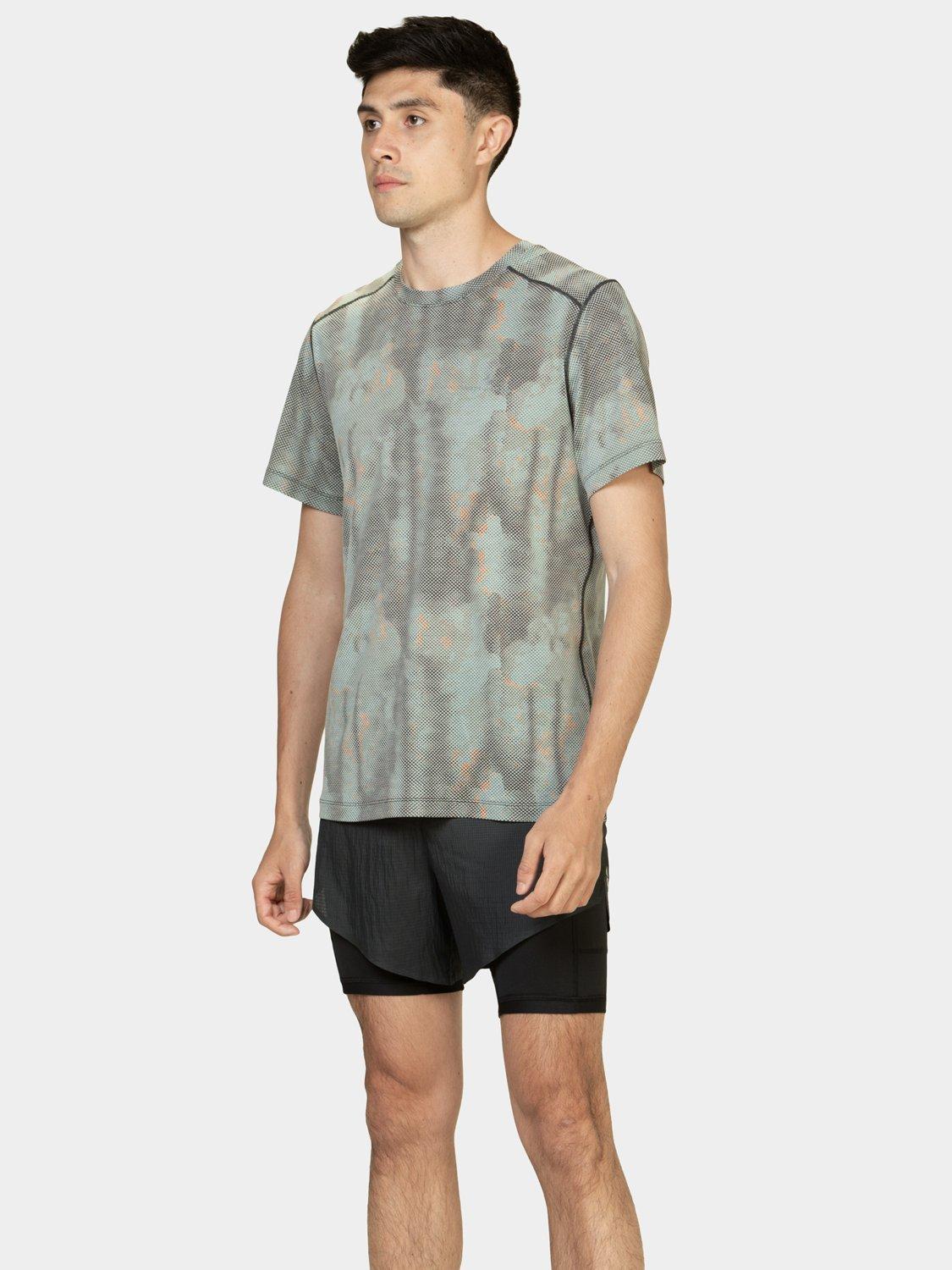 Product image 1 of 9, which shows Ronhill Men's Tech Golden Hour T-Shirt Monolith Lost Trails, S