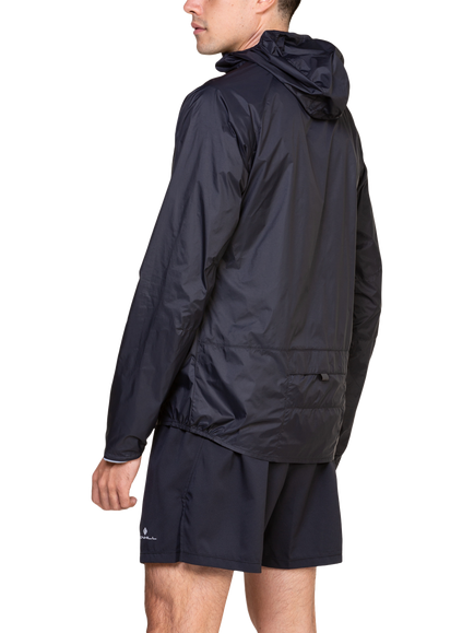 Ronhill Men's Packable Wind-Resistant Jacket, All Black - view 2, All Black