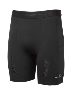 Ronhill Men's Running Shorts, All Black, All Black