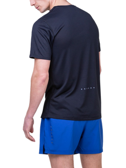 Ronhill Men's Core T-Shirt - view 2, Black/Bright White