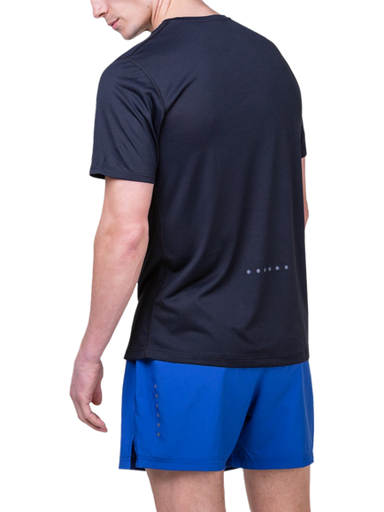 Ronhill Men's Core T-Shirt - view 2, Black/Bright White