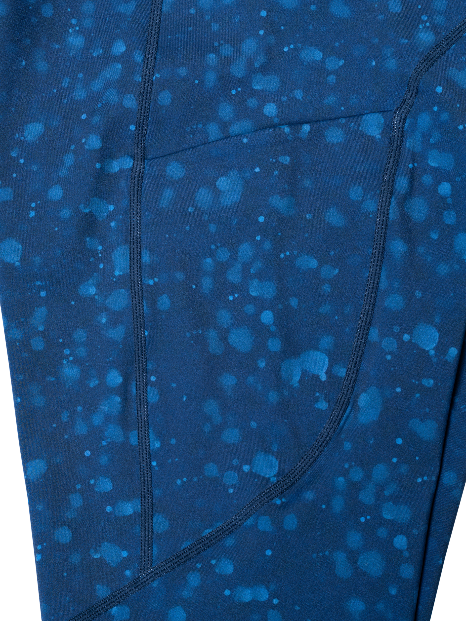 Product image 6 of 8, which shows Ronhill Women's Tech Crop Leggings, Tidal Raindrops, 8