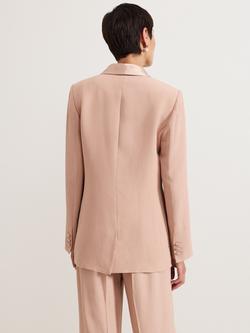 Phase Eight Jorja Floral Corsage Jacket, Pale Pink - view 2, Pale Pink