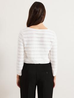 Phase Eight Indy Longline Top, Ivory - view 2, Ivory