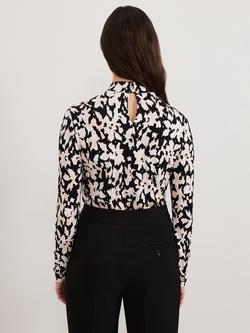 Phase Eight Mollie Abstract Print Top, Multi - view 2, Multi