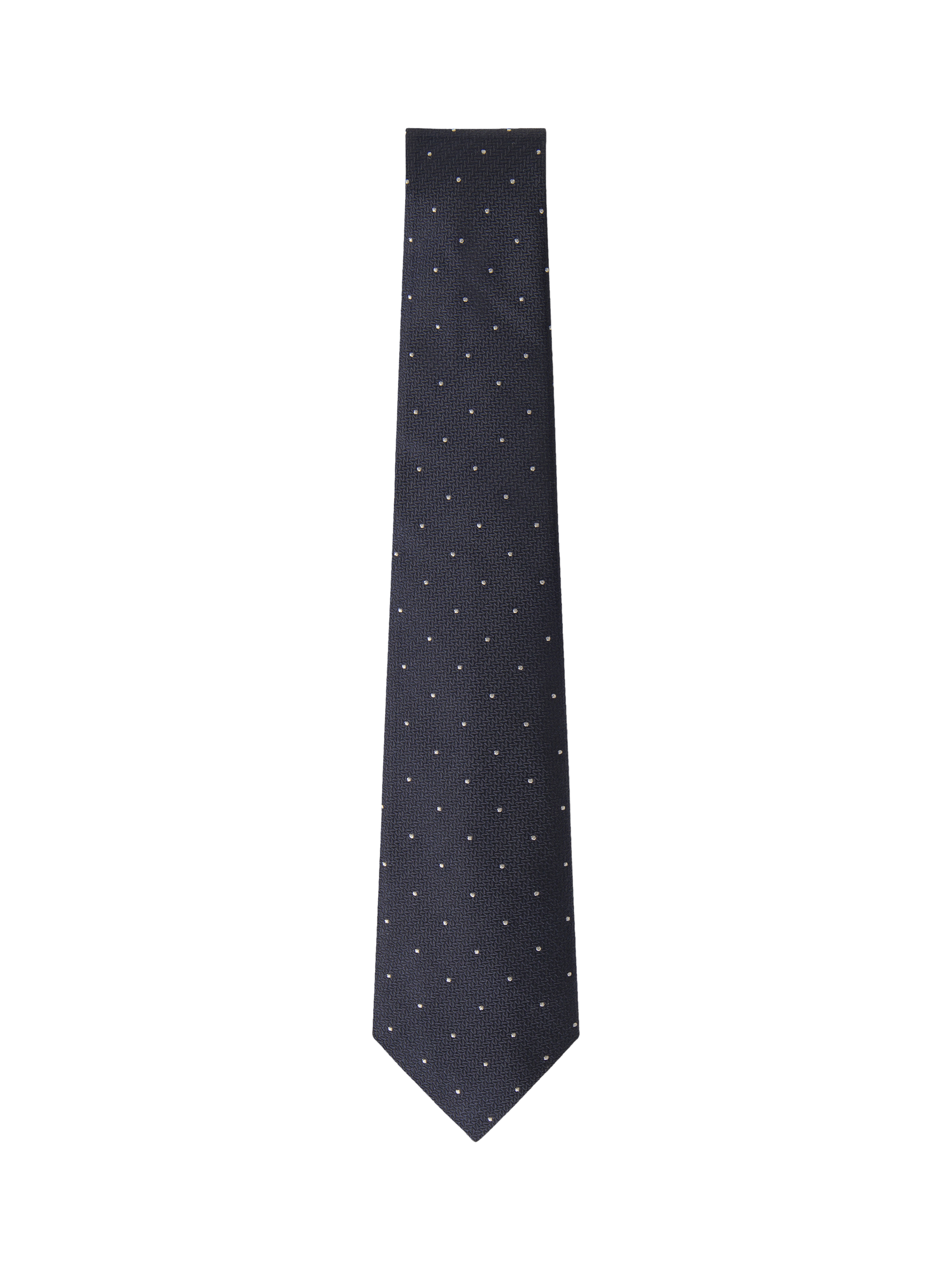 Hackett London Silk Dot Print Tie, Navy