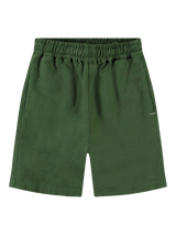 Molo Kids' Amal Rubber Tree Linen Blend Shorts, Green