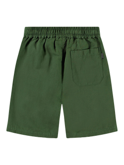 Molo Kids' Amal Rubber Tree Linen Blend Shorts, Green - view 2, Green