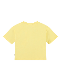 Molo Kids' Reinette Flowers T-Shirt, Yellow - view 2, Yellow