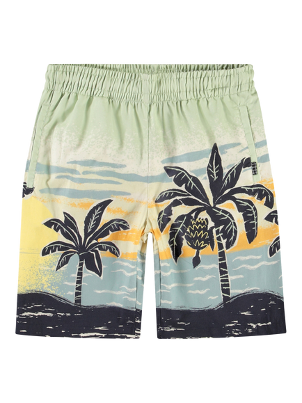Molo Kids' Adi Beach Banana Shorts, Multi, Multi