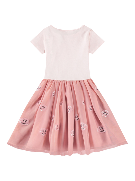 Molo Kids' Cyrusila Charlotte Dress, Pink - view 2, Pink