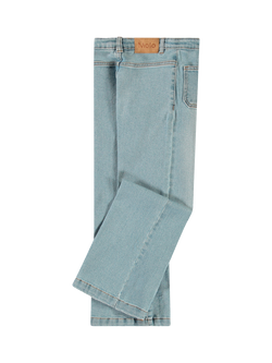 Molo Kids' Adina Jeans, Washed Blue - view 2, Washed Blue