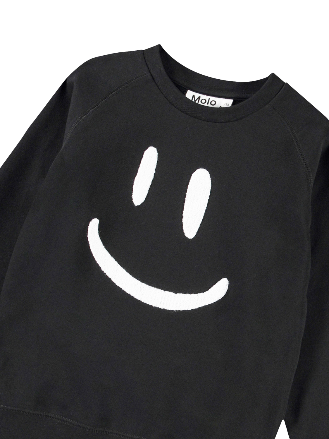 Product image 3 of 3, which shows Molo Kids' Mike Jumper, Black, 4 years