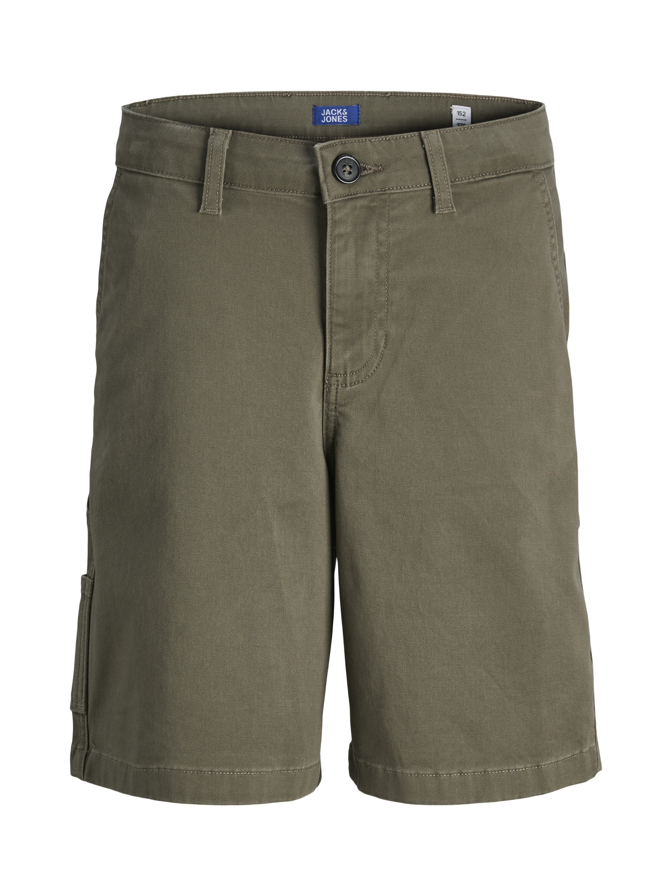 Product image 1 of 3, which shows Jack & Jones Kids' Carpenter Shorts, Dusty Olive, 8 years