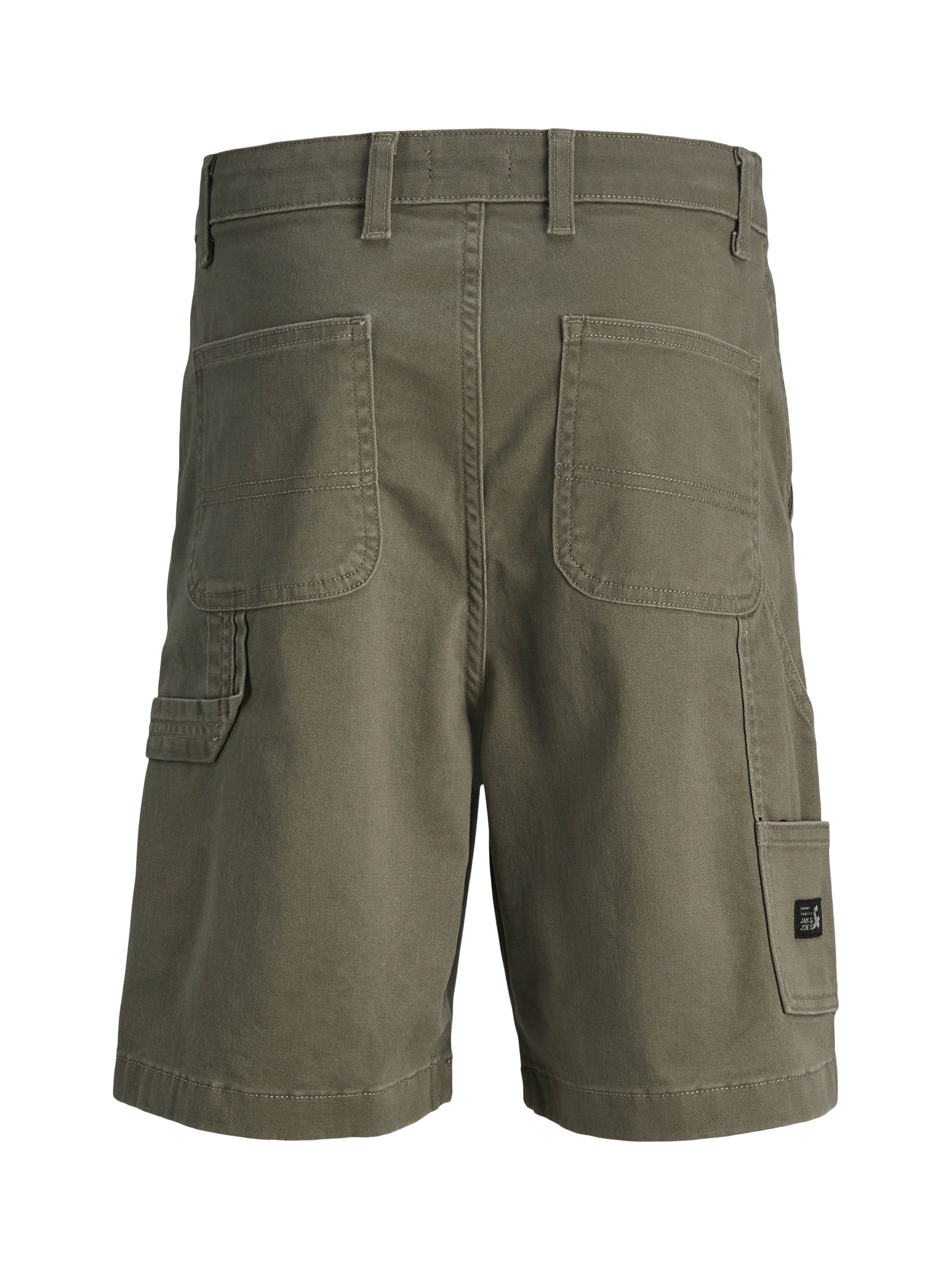 Product image 2 of 3, which shows Jack & Jones Kids' Carpenter Shorts, Dusty Olive, 8 years