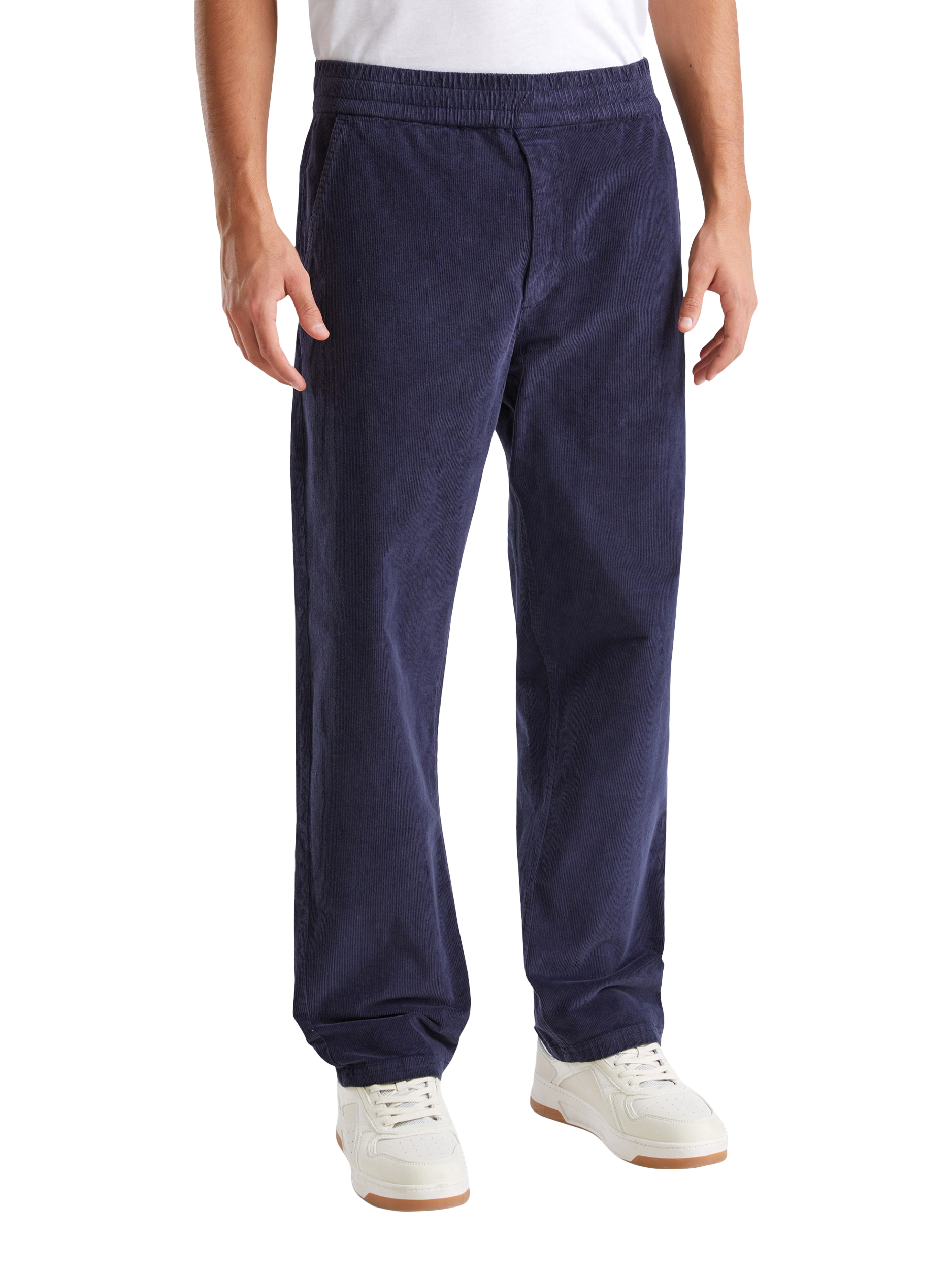 Benetton Corduroy Straight Leg Trousers