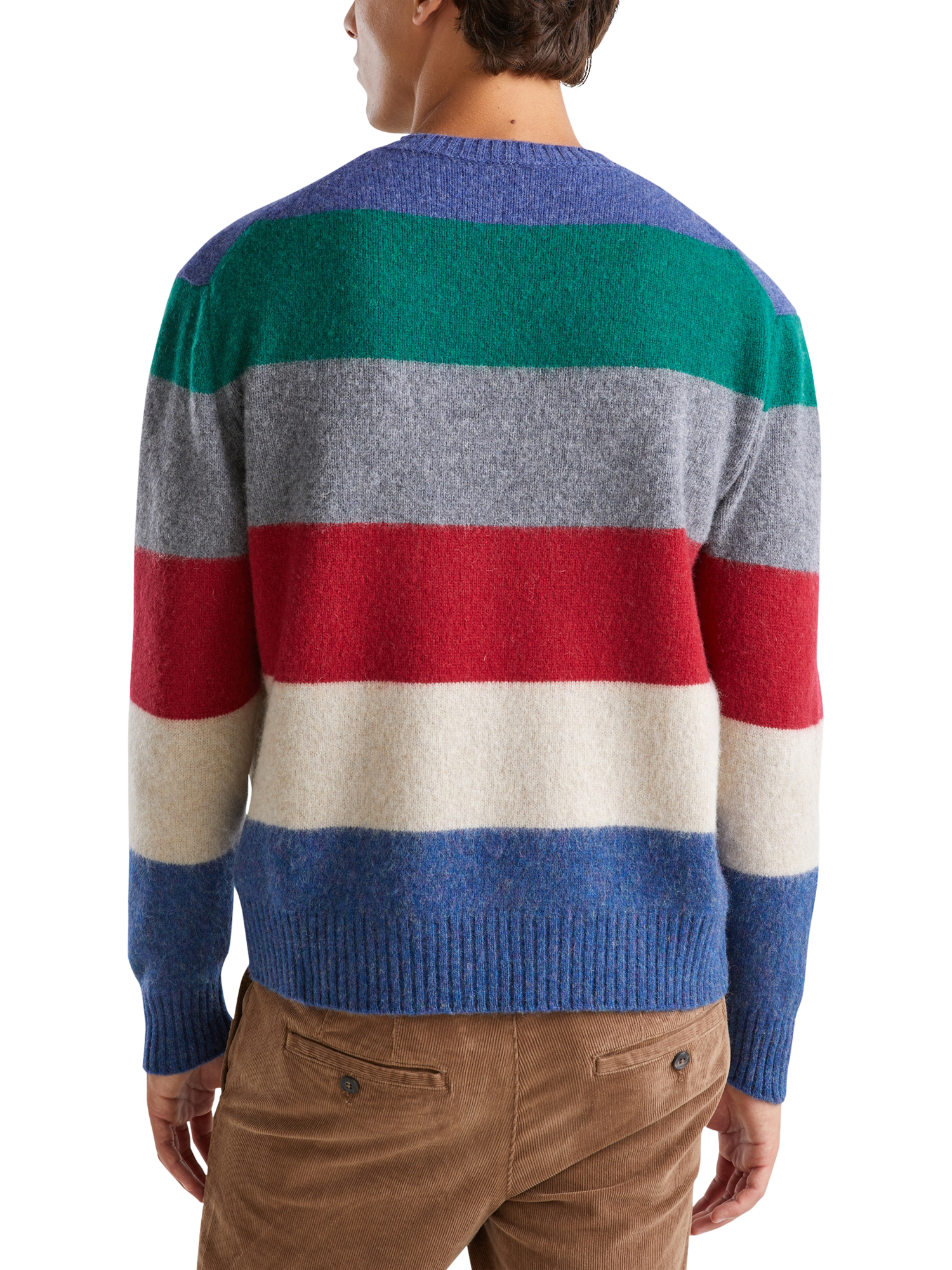 Benetton lambswool pullover shop