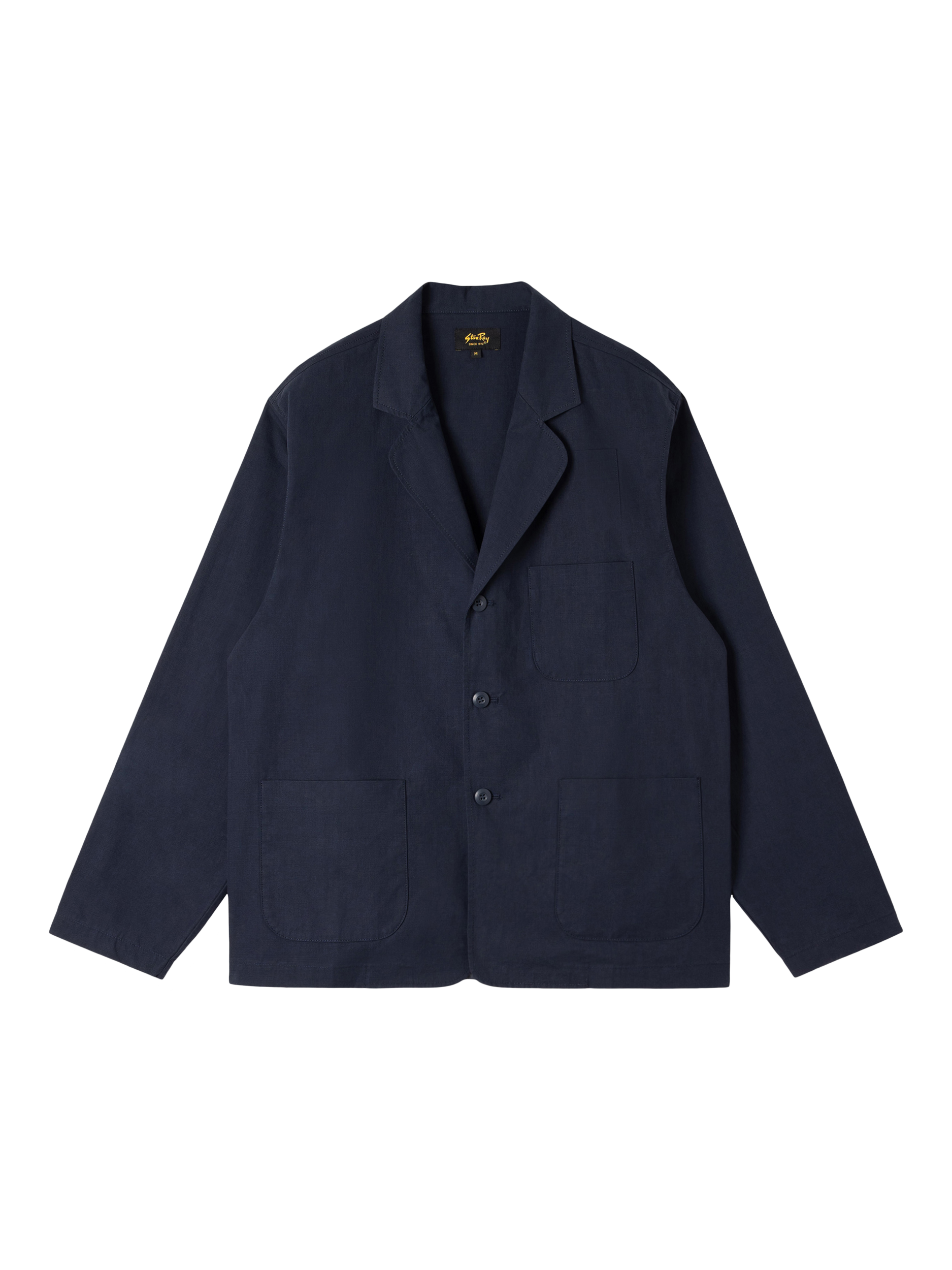 Stan Ray Three Pocket Cotton Blazer, Indigo