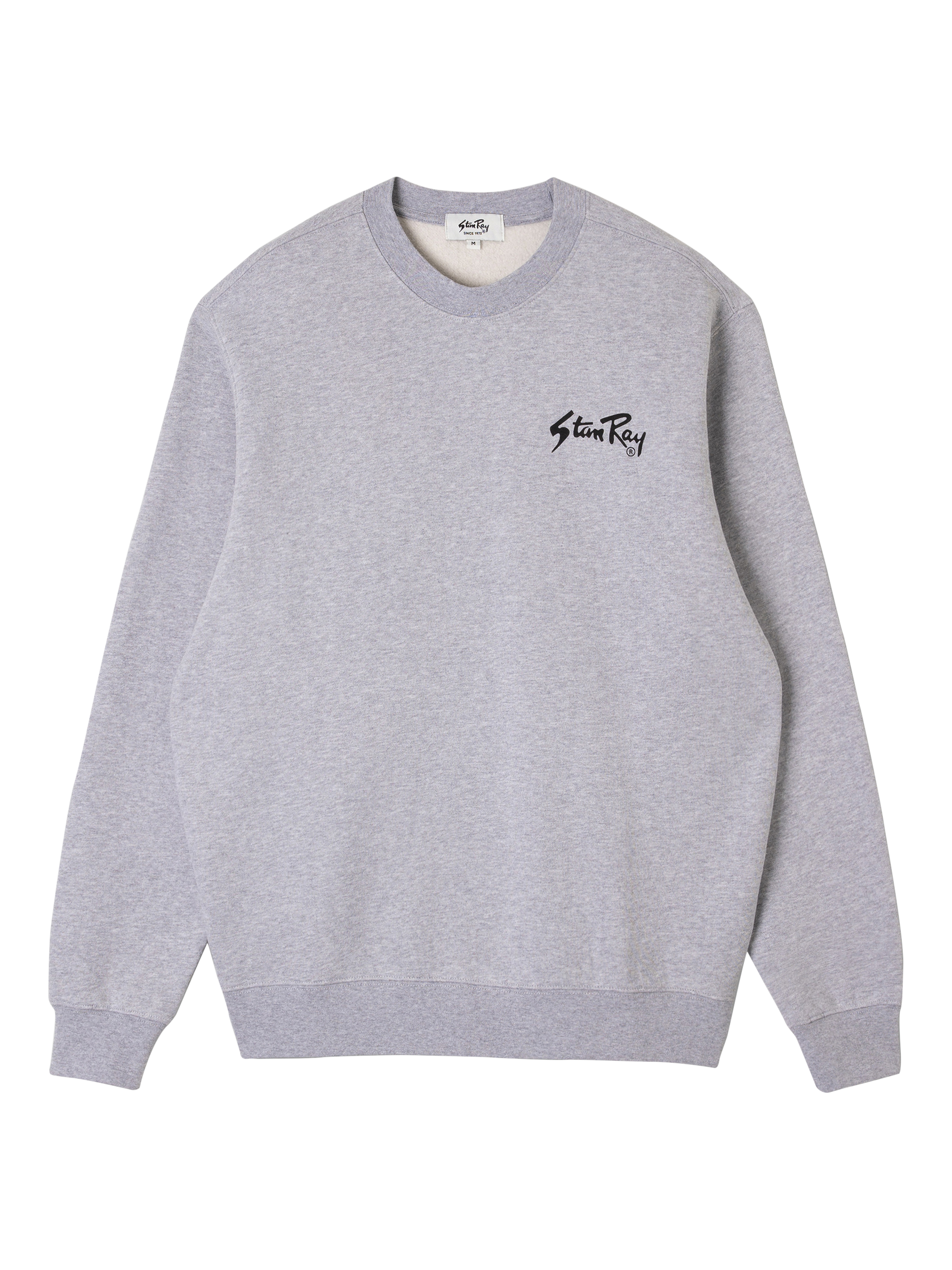 Product image 1 of 5, which shows Stan Ray Cotton Sweatshirt, Grey Heather, S