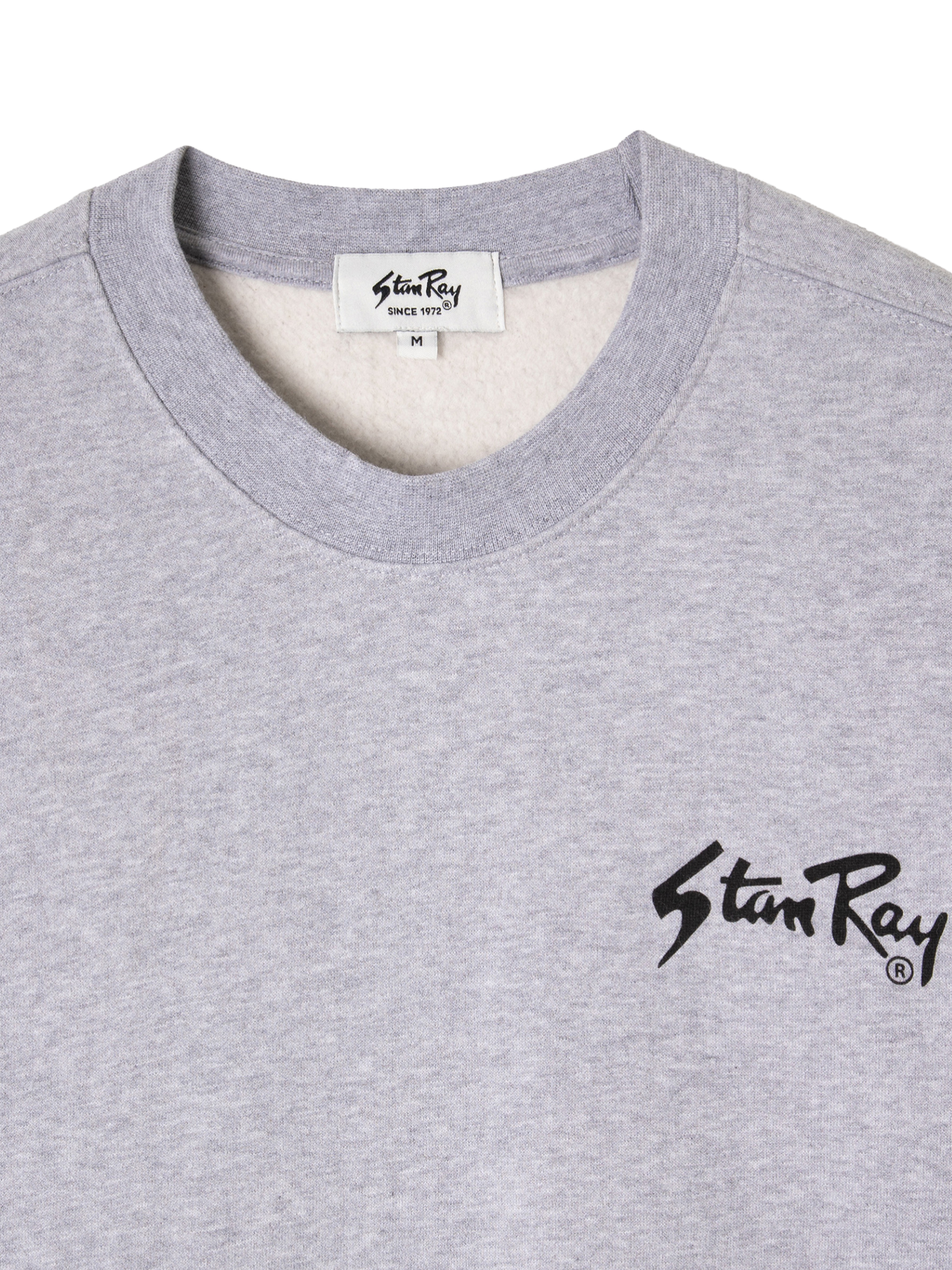 Product image 3 of 5, which shows Stan Ray Cotton Sweatshirt, Grey Heather, S