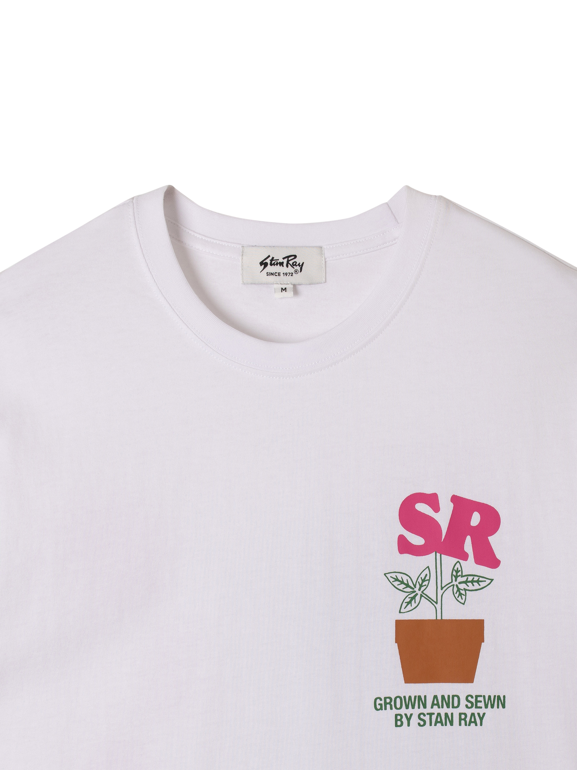 Product image 3 of 4, which shows Stan Ray Cotton Regular Fit Short Sleeve Dirt Graphic T-Shirt, White, S