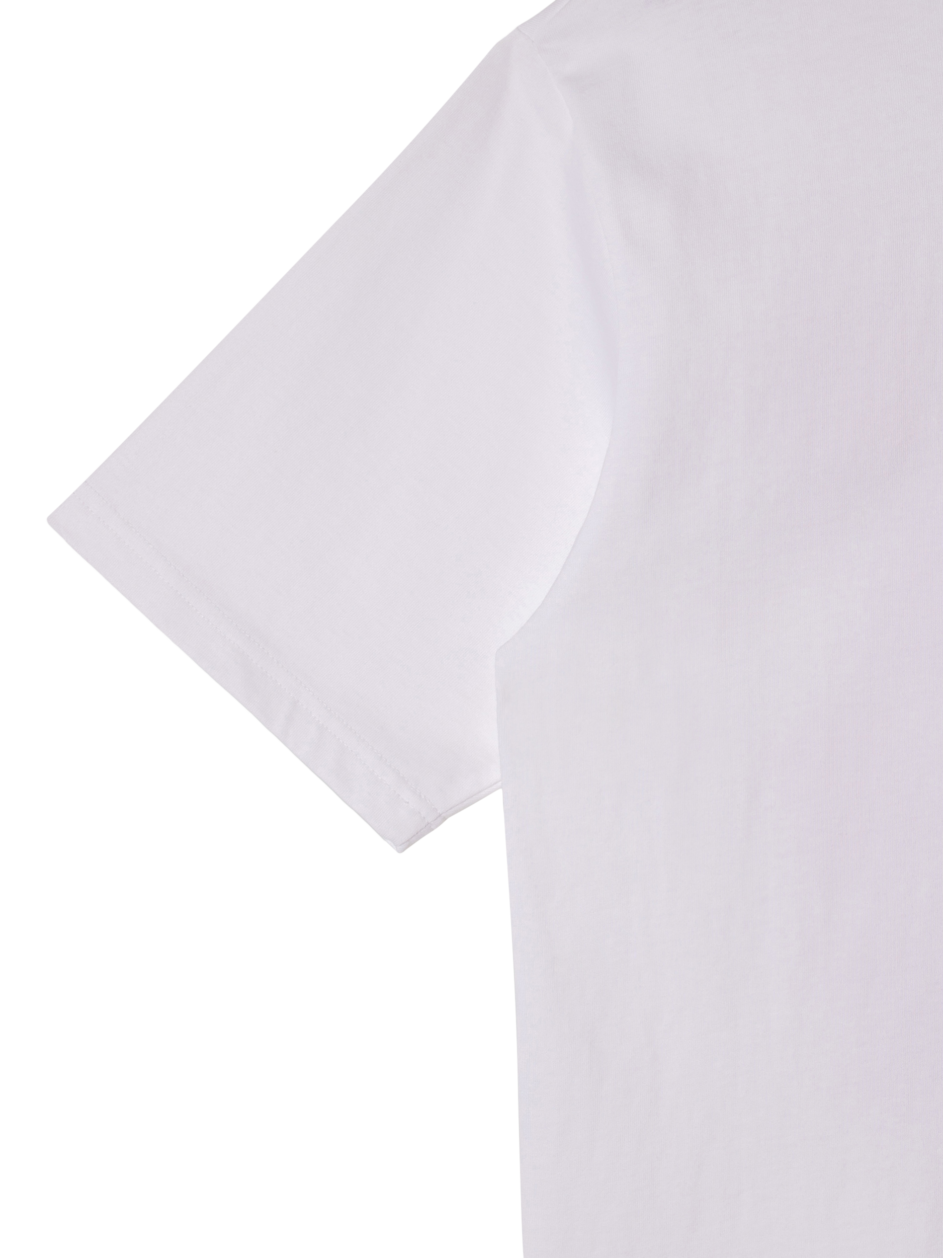 Product image 4 of 4, which shows Stan Ray Cotton Regular Fit Short Sleeve Dirt Graphic T-Shirt, White, S