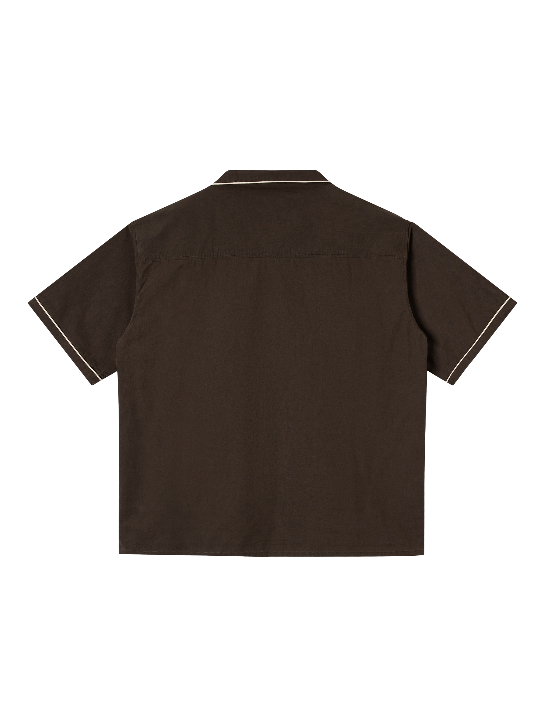 Product image 2 of 6, which shows Stan Ray Cotton Short Sleeve Bowling Shirt, Black, L