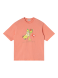 Stan Ray Cotton Regular Fit Stan Dunk Graphic T-Shirt, Washed Red