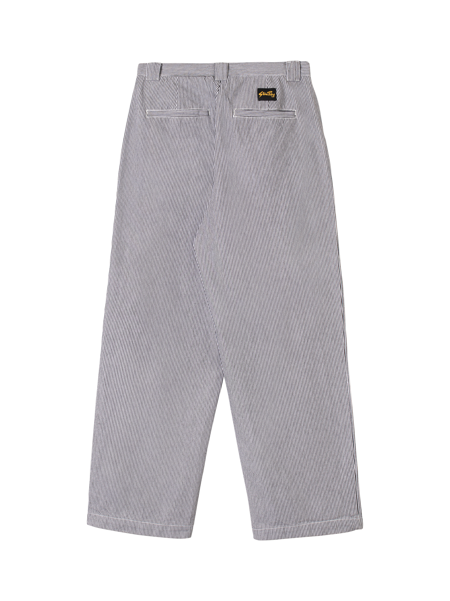 Product image 2 of 11, which shows Stan Ray Straight Fit Work Chinos, Hickory Stripe, 34R