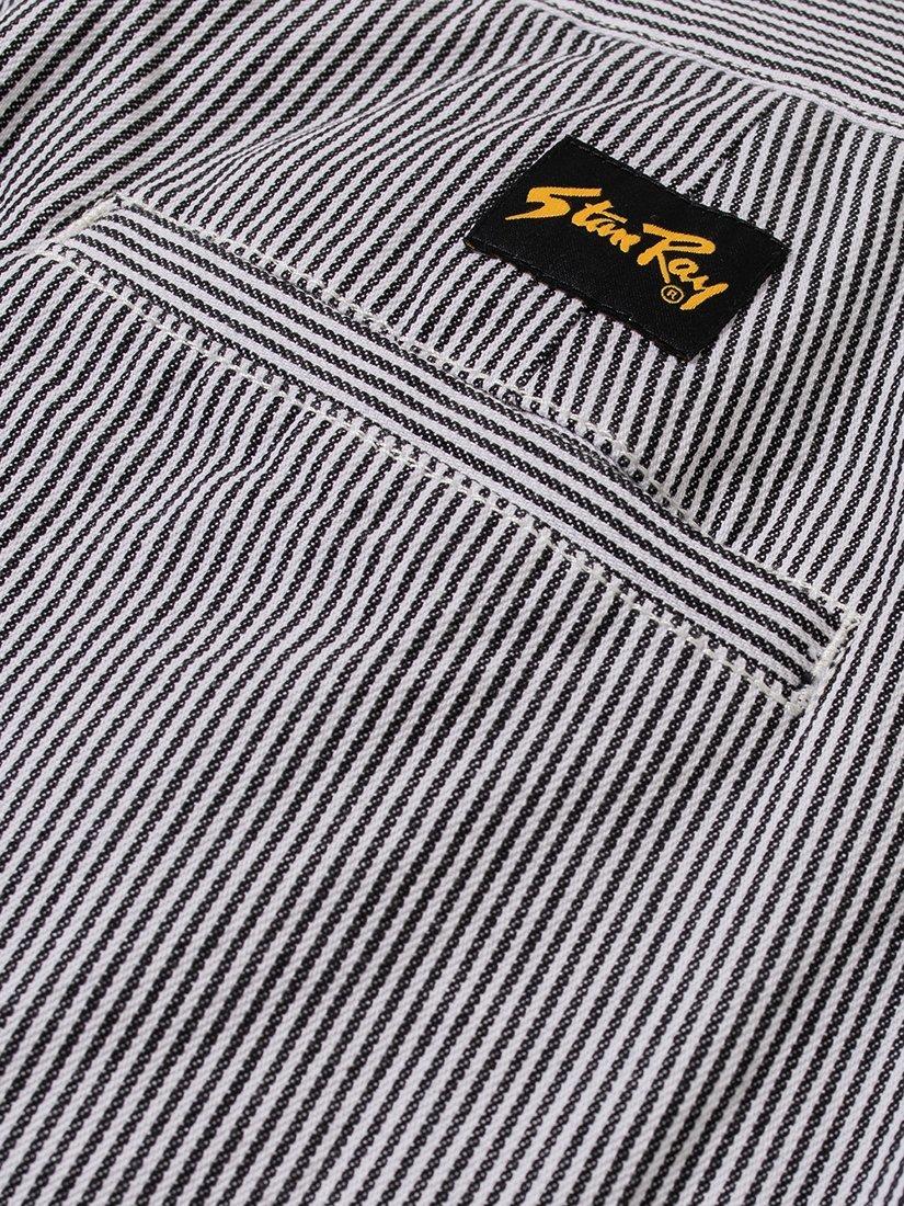 Product image 4 of 11, which shows Stan Ray Straight Fit Work Chinos, Hickory Stripe, 34R