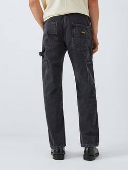 Stan Ray Painters Trousers, Washed Black Denim - view 2, Washed Black Denim