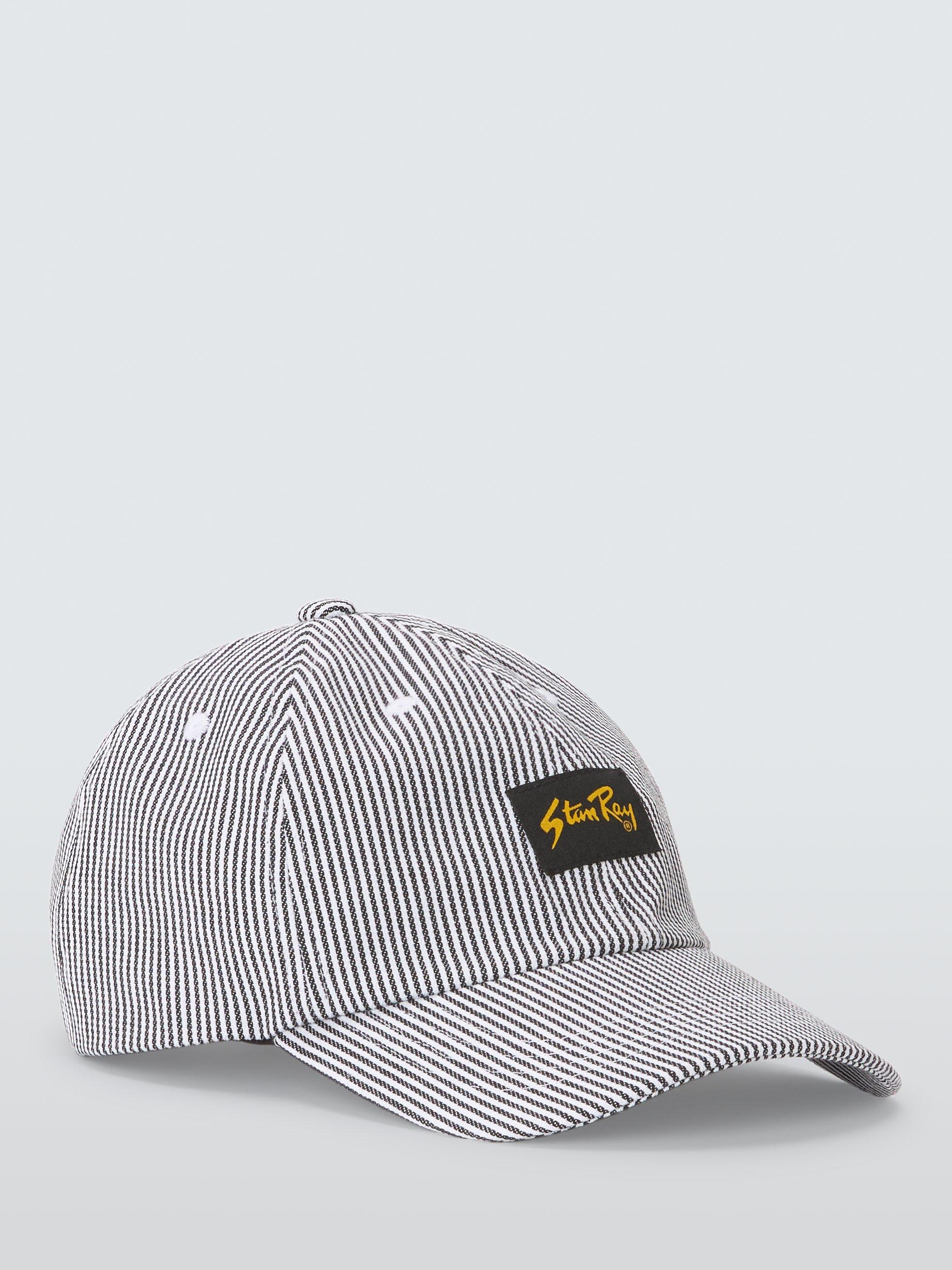 Product image 1 of 2, which shows Stan Ray Baseball Cap, Hickory Stripe, One Size